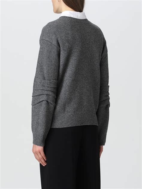 grey prada jumper|prada sweater.